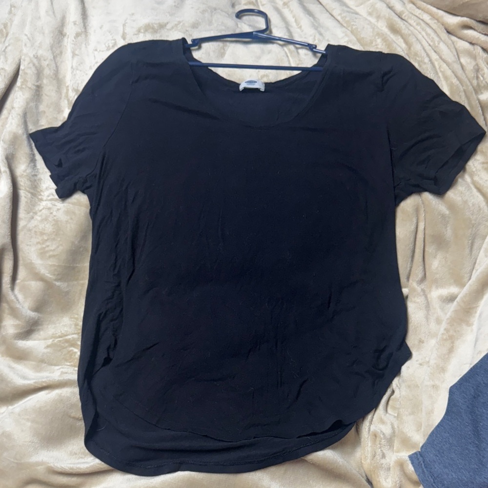Old Navy Black Short Sleeve Tee
